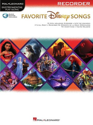cover image of Favorite Disney Songs--Instrumental Play-along